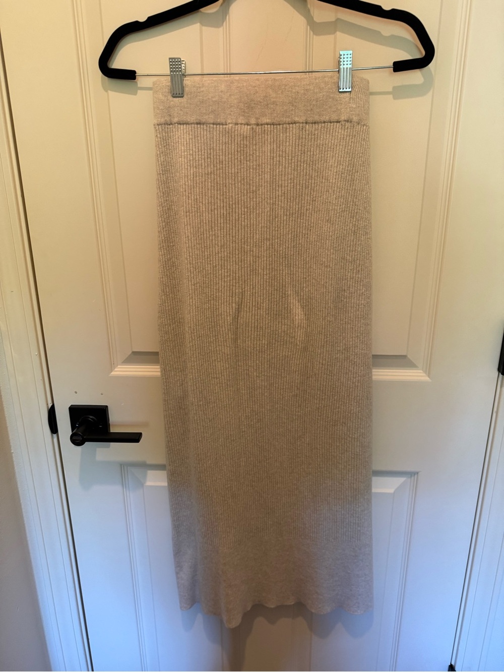 Splendid Cream Ribbed Knit Skirt & Top Set - Picture 8 of 9